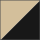beige-schwarz