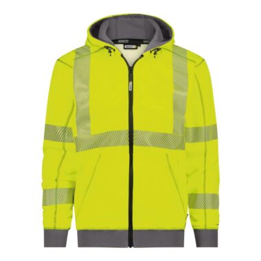 DASSY® Evans Warnschutz Sweatjacke mit Kapuze